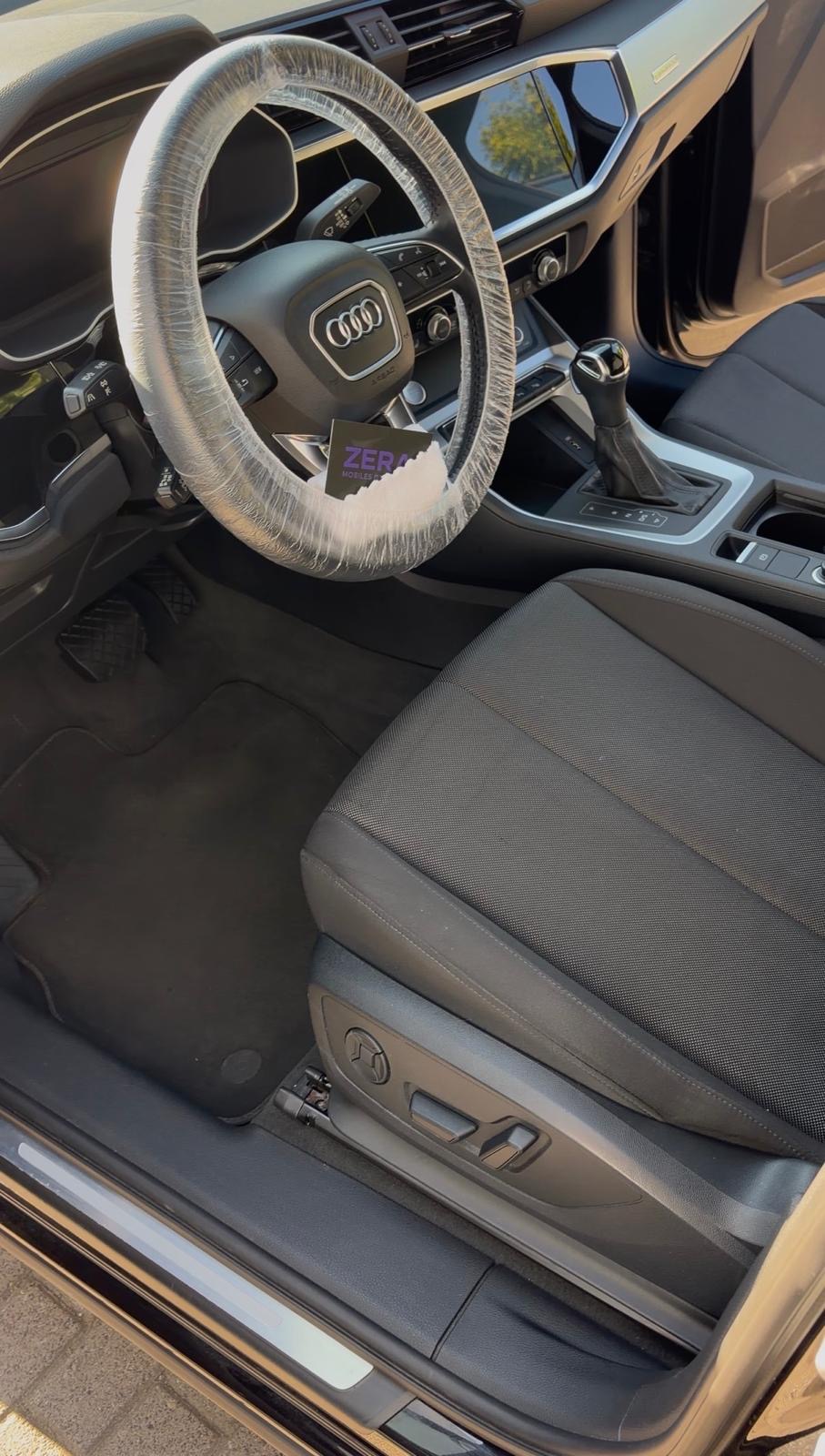 Audi Innenraum nach professioneller Aufbereitung